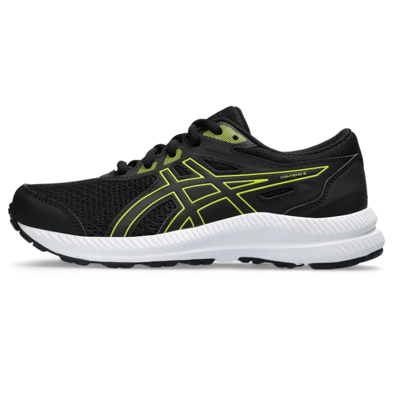Asics Contend 8 Gs Black/Bright Yellow (1014A259.009)