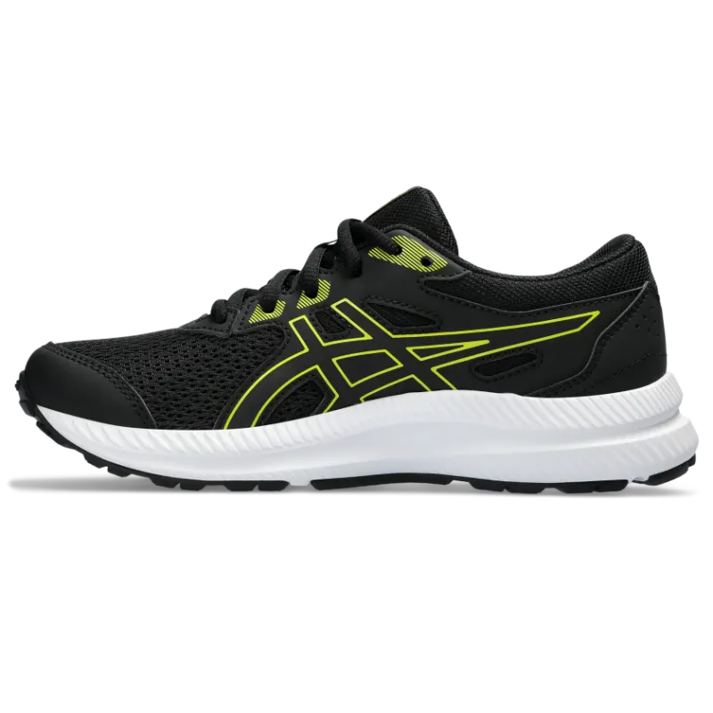 Asics Contend 8 Gs Black/Bright Yellow (1014A259.009)
