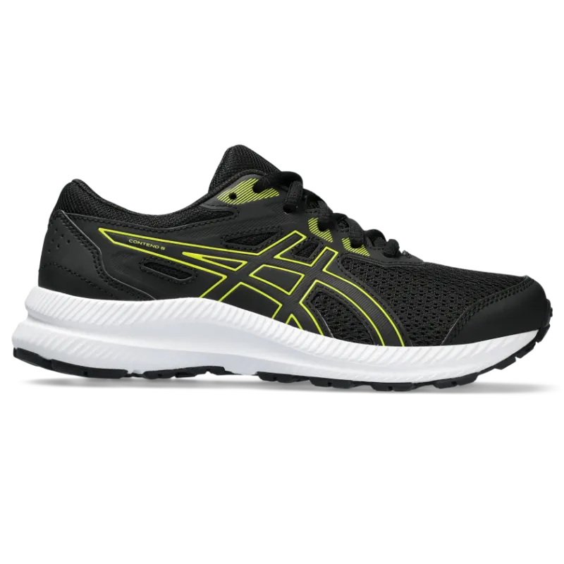Asics Contend 8 Gs Black/Bright Yellow (1014A259.009)