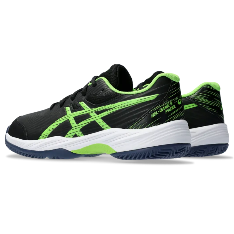 Asics Gel-game 9 Padel Gs Black/Electric Lime (1044A066.001)