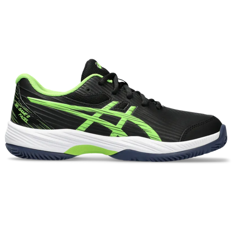 Asics Gel-game 9 Padel Gs Black/Electric Lime (1044A066.001)