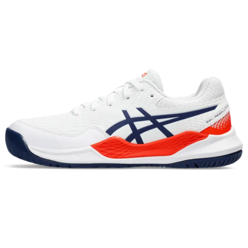 Asics Gel-resolution 9 Gs White/Blue Expanse (1044A067.103)