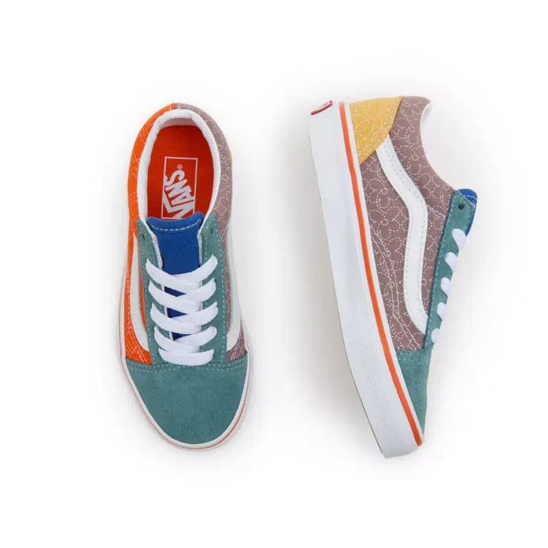 VANS Printed Quilt Old Skool Kinderschoenen Multicolour (VN0A5AOABS5)