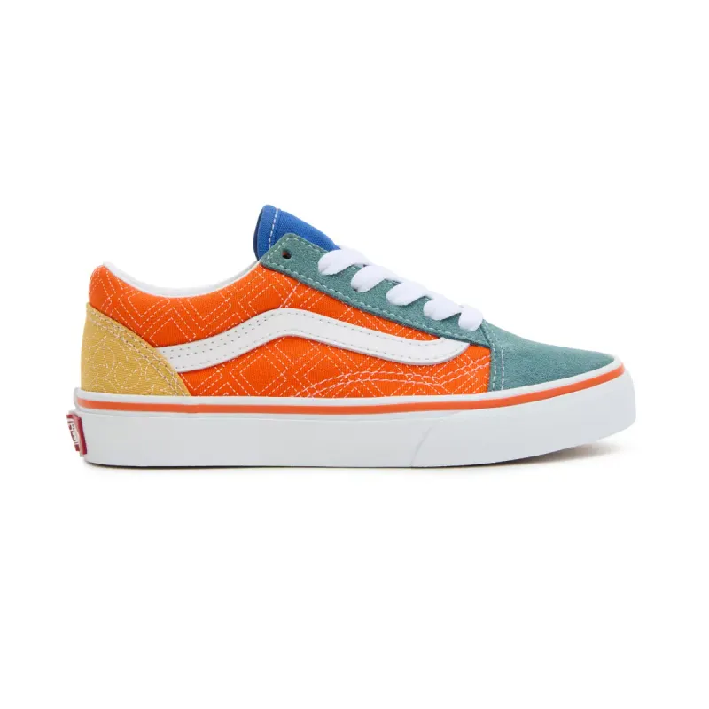 VANS Printed Quilt Old Skool Kinderschoenen Multicolour (VN0A5AOABS5)