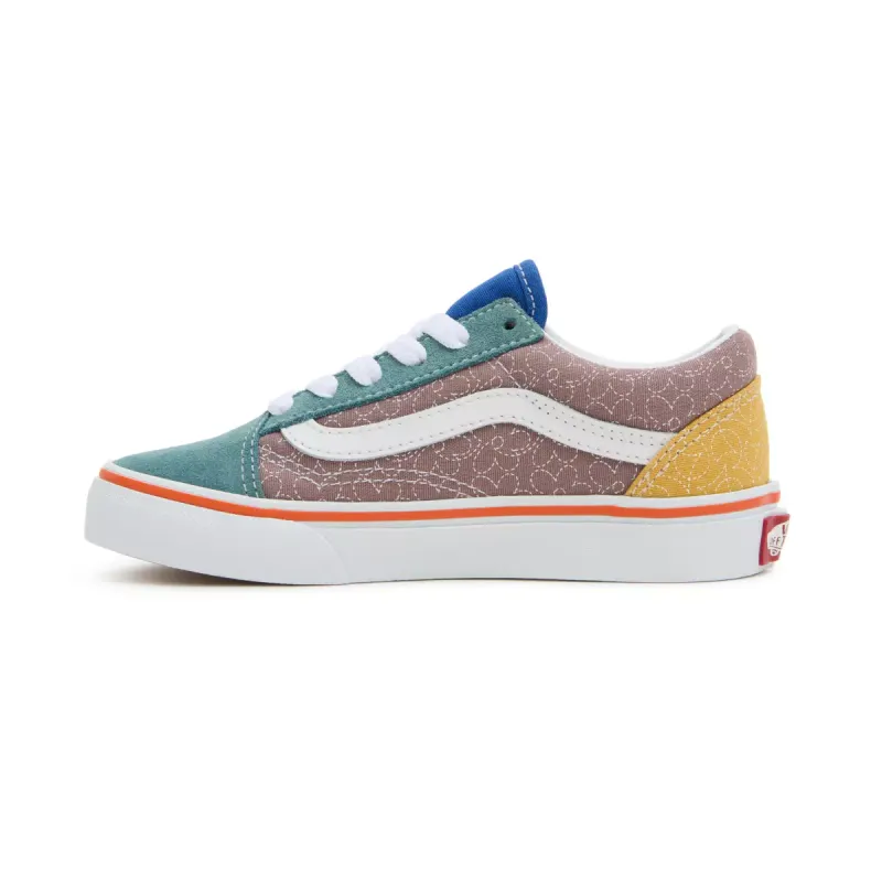 VANS Printed Quilt Old Skool Kinderschoenen Multicolour (VN0A5AOABS5)