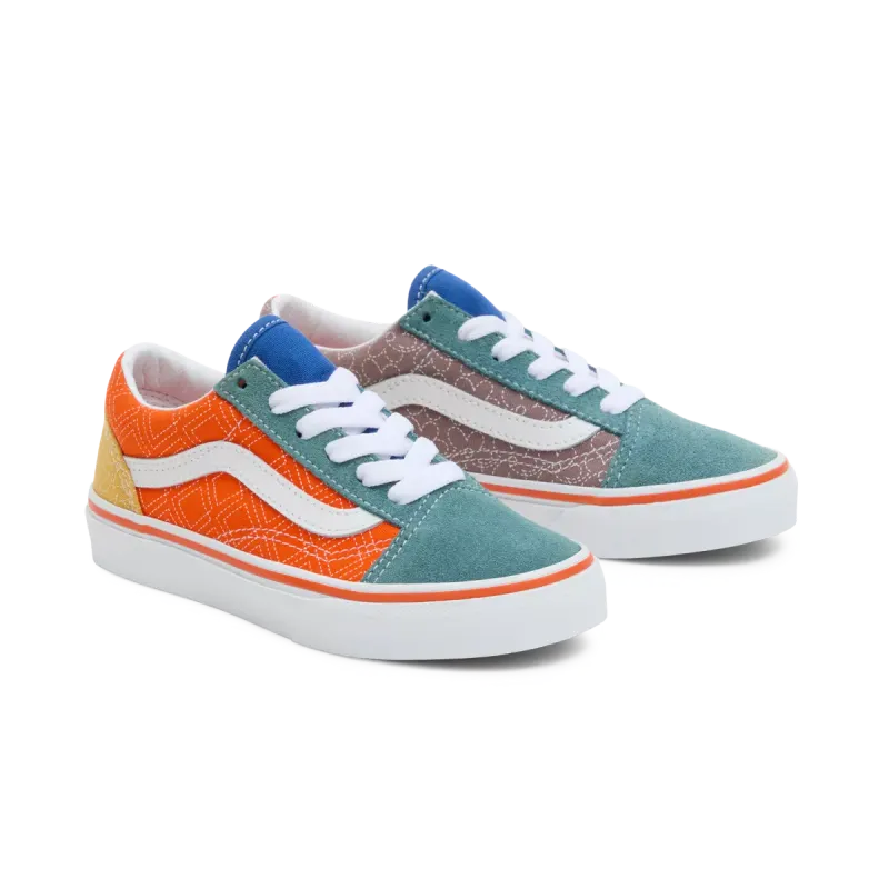 VANS Printed Quilt Old Skool Kinderschoenen Multicolour (VN0A5AOABS5)