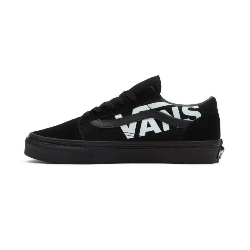 VANS Old Skool Met Logo Voor Jongeren Zwart (VN0A5EE6MCG)