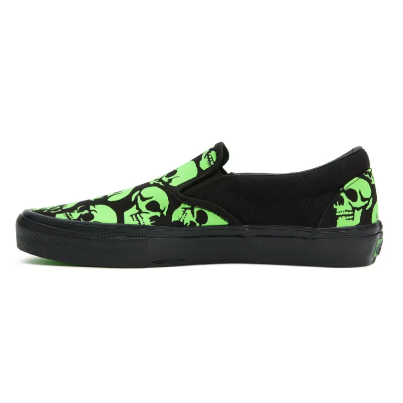 VANS Skate Slip-on Glow Skulls Groen (VN0A5FCA5QW)