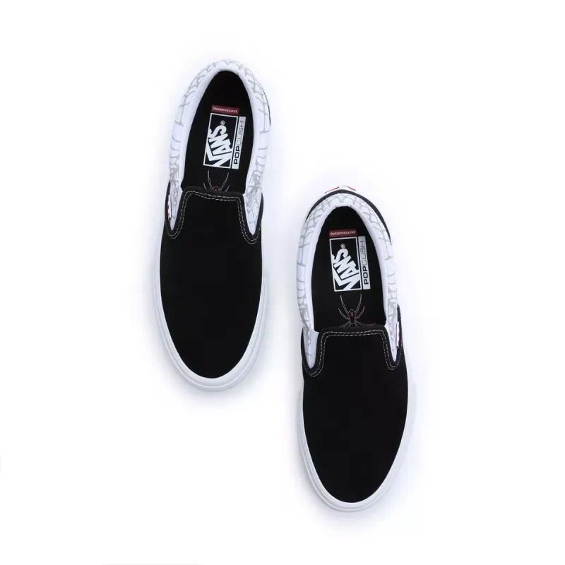 VANS Black Widow Spider Slip-on Zwart (VN0A5FCABWT)