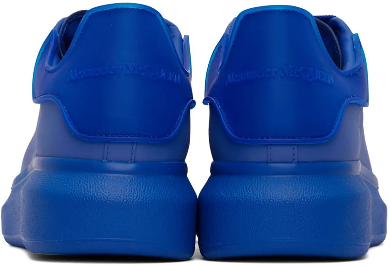 Alexander McQueen Blue Oversized Sneakers (727394WICGT)