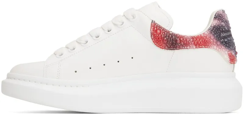 Alexander McQueen White Oversized Sneakers (730085WICY4)