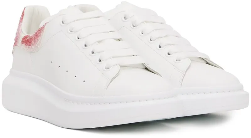 Alexander McQueen White Oversized Sneakers (730085WICY4)