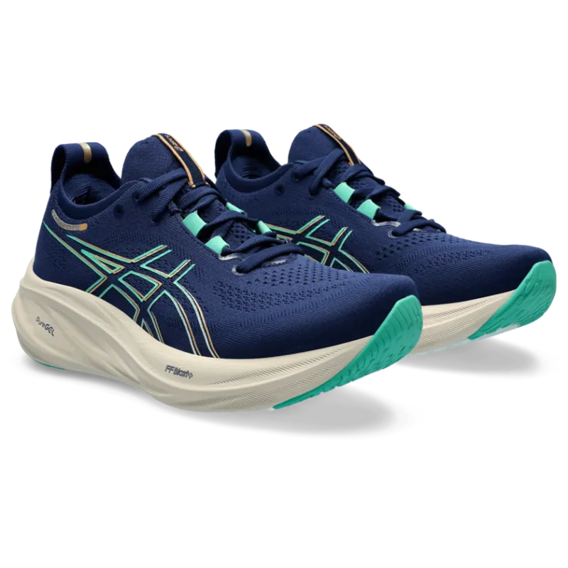 Asics Gel-nimbus 26 Blue Expanse/Aurora Green (1012B601.400)