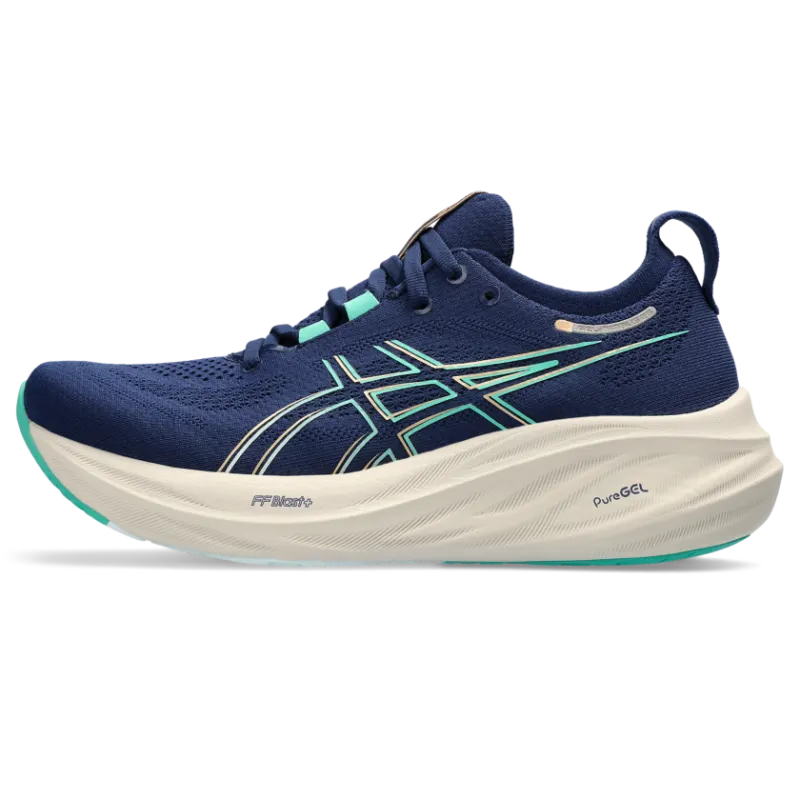Asics Gel-nimbus 26 Blue Expanse/Aurora Green (1012B601.400)