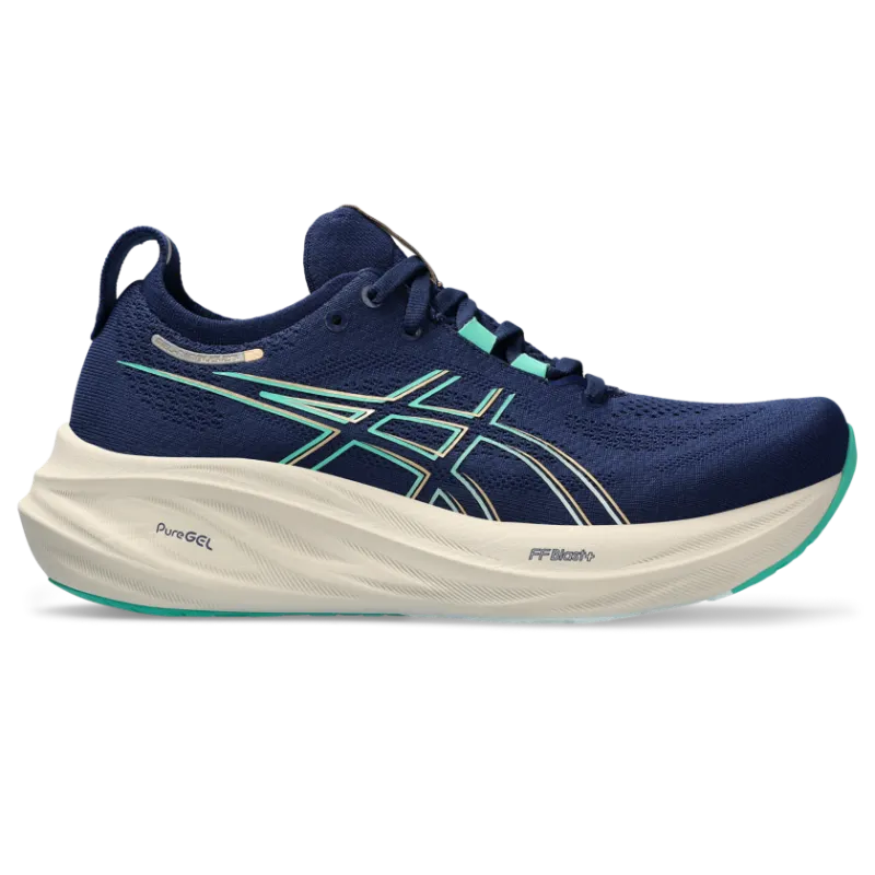 Asics Gel-nimbus 26 Blue Expanse/Aurora Green (1012B601.400)