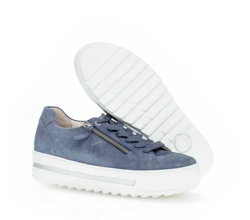 Gabor Lage sneakers Blauw (46.498.26)