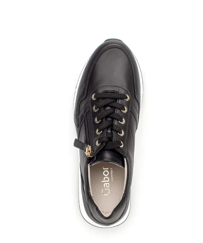 Gabor Lage sneakers Zwart (46.448.57)