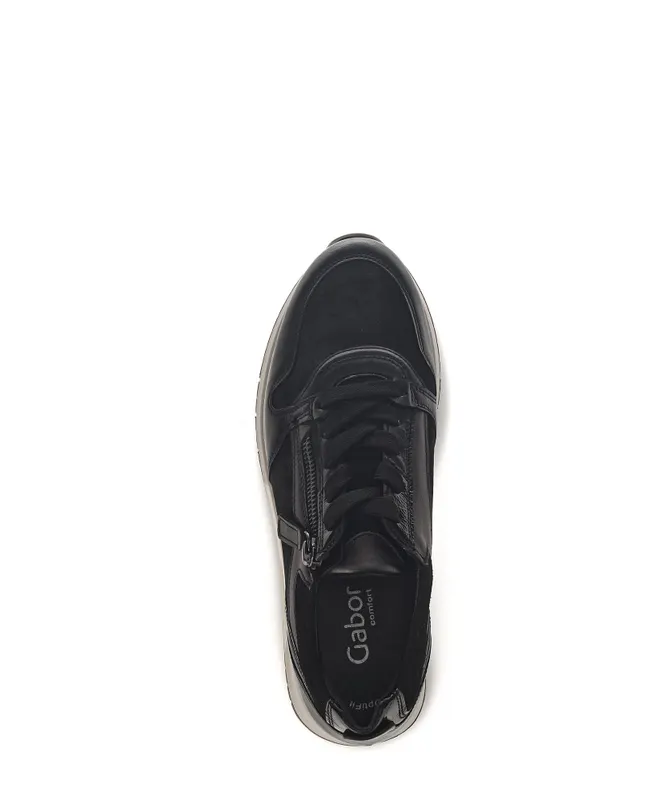 Gabor Lage sneakers Zwart (36.446.17)