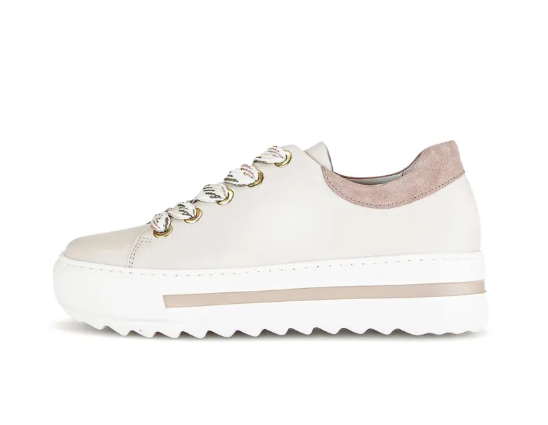 Gabor Lage sneakers Crème (46.496.62)