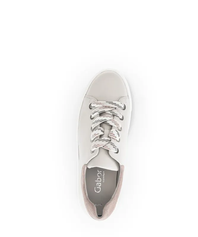 Gabor Lage sneakers Crème (46.496.62)