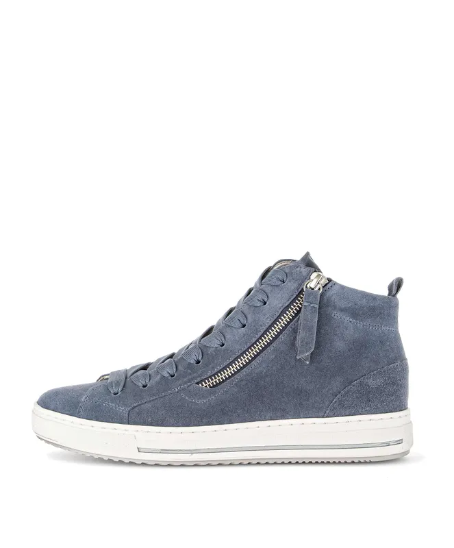 Gabor Hoge sneakers Blauw (46.505.36)