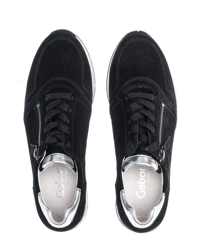 Gabor Lage sneakers Zwart (46.528.97)