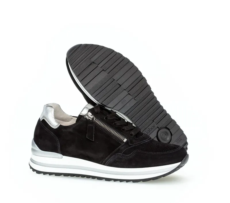 Gabor Lage sneakers Zwart (46.528.97)