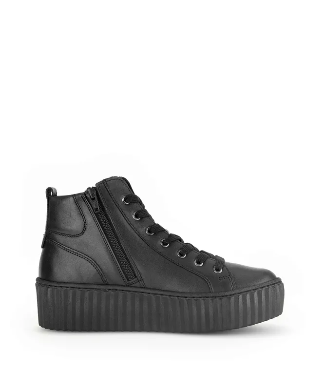 Gabor Hoge sneakers Zwart (33.710.37)
