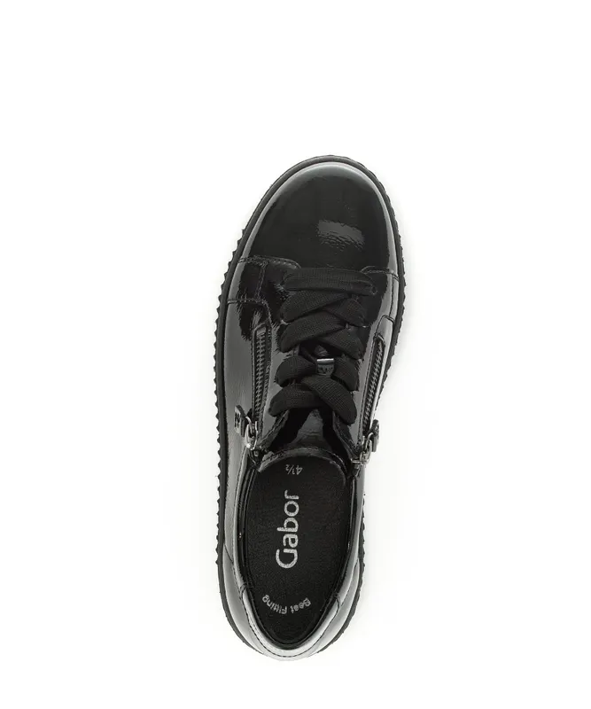 Gabor Lage sneakers Zwart (43.334.97)