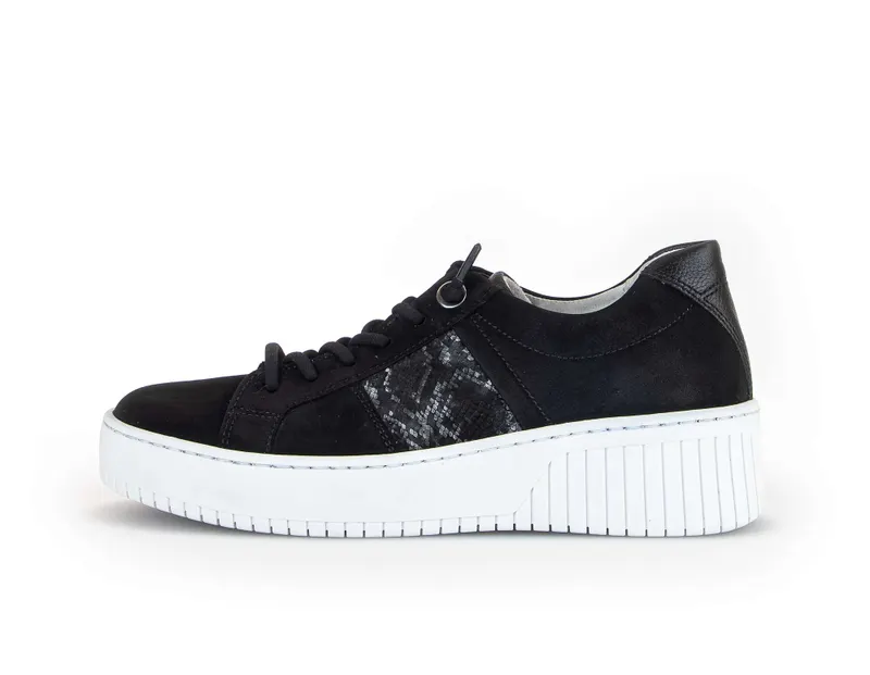 Gabor Lage sneakers Zwart (43.232.17)