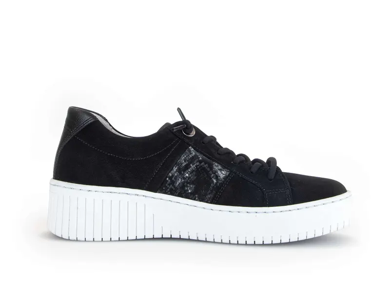 Gabor Lage sneakers Zwart (43.232.17)