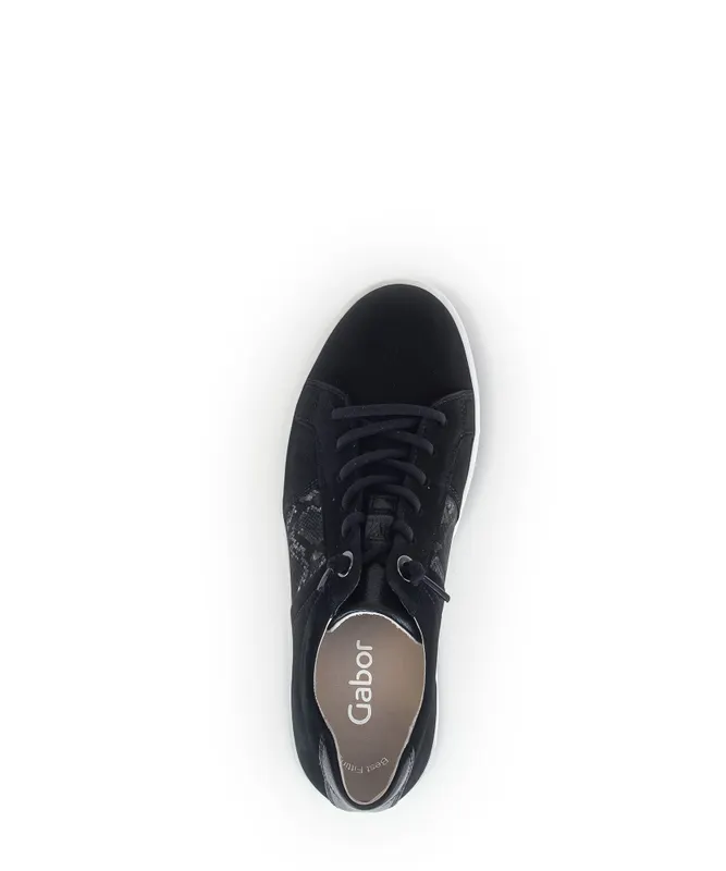 Gabor Lage sneakers Zwart (43.232.17)