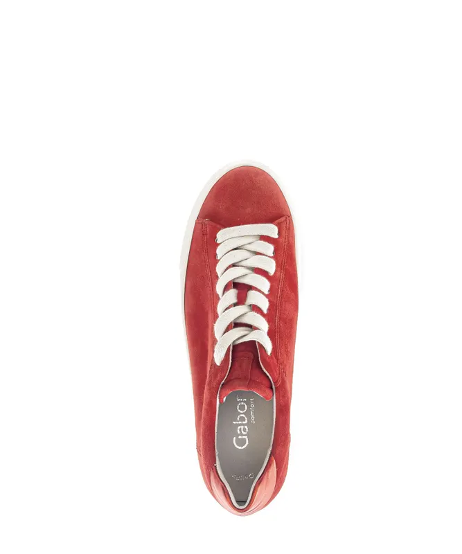 Gabor Lage sneakers Rood (46.460.48)