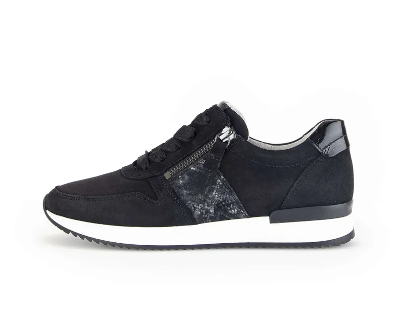 Gabor Lage sneakers Zwart (43.420.37)