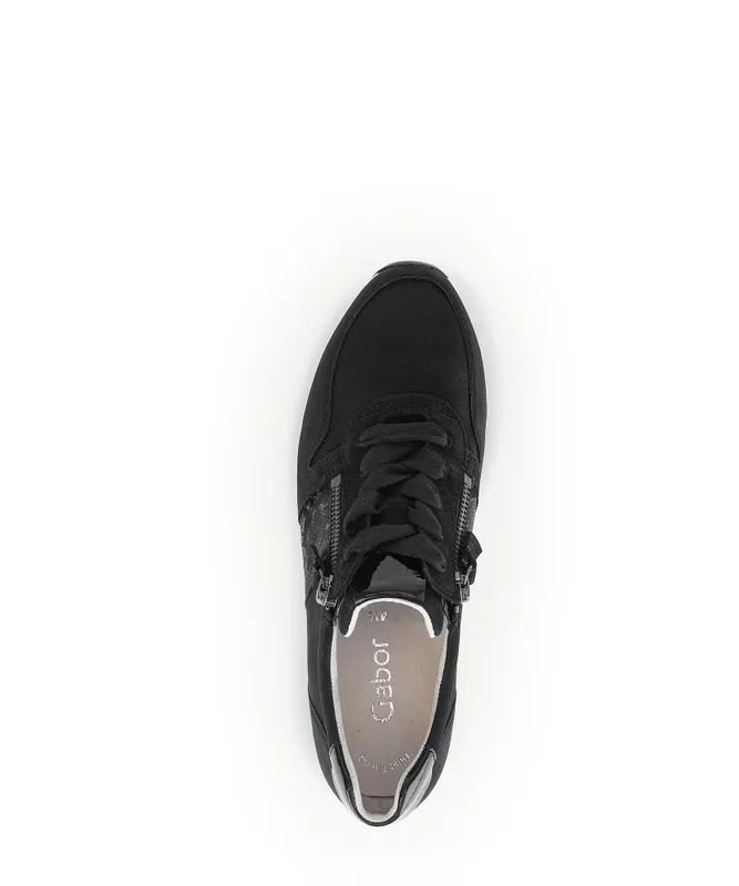 Gabor Lage sneakers Zwart (43.420.37)