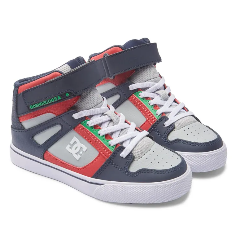 DC Shoes Pure High-Top EV heather grey/navy (ADBS300324-HN0)