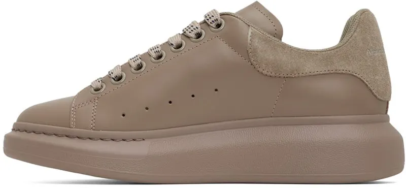 Alexander McQueen Taupe Oversized Sneakers (734216WHZNC)