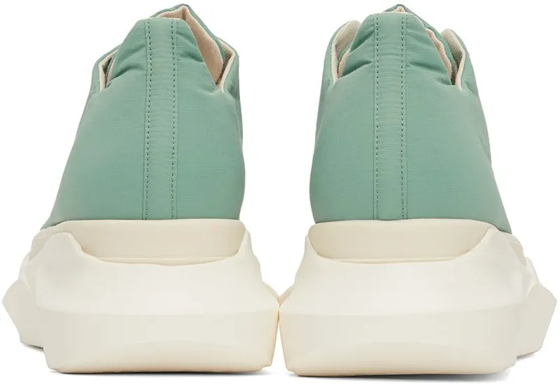 Rick Owens Drkshdw Blue & Off-White Aqua Low Sneakers (DU02B4842 MU)