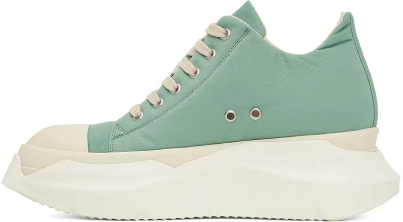 Rick Owens Drkshdw Blue & Off-White Aqua Low Sneakers (DU02B4842 MU)