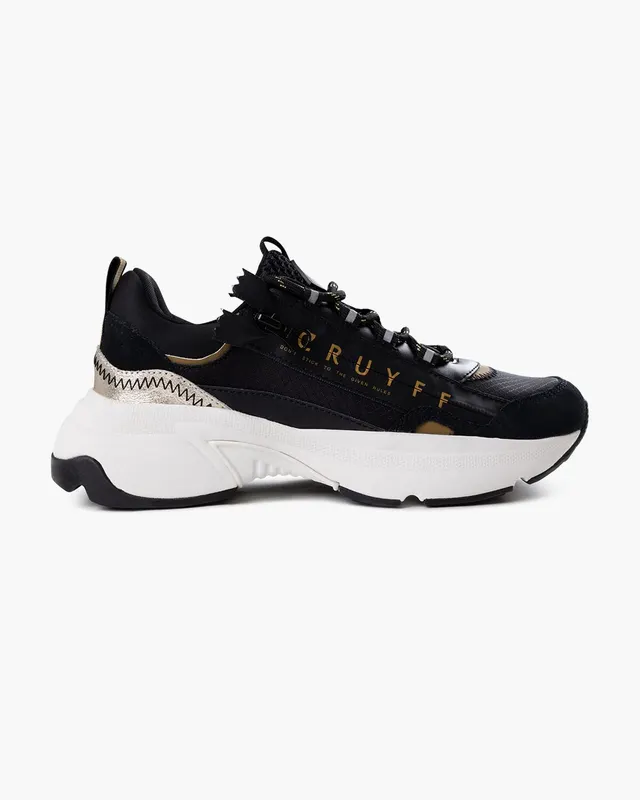 Cruyff June Sidezip Black/Gold (CC233941-960)