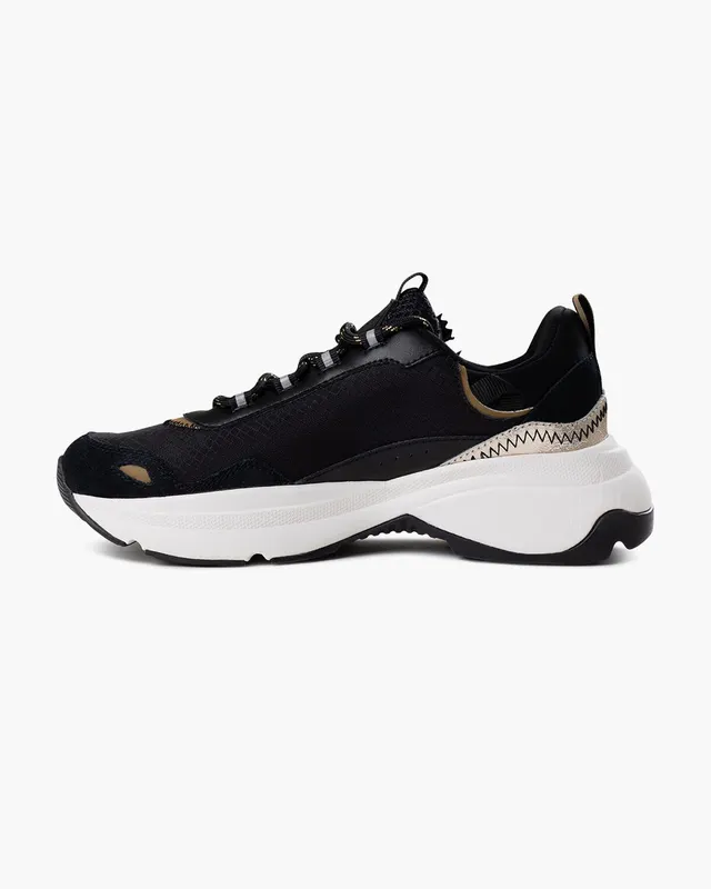 Cruyff June Sidezip Black/Gold (CC233941-960)