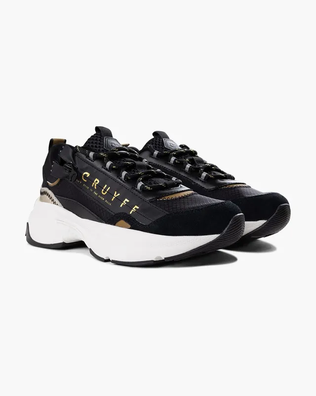 Cruyff June Sidezip Black/Gold (CC233941-960)