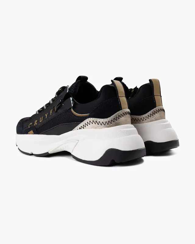 Cruyff June Sidezip Black/Gold (CC233941-960)