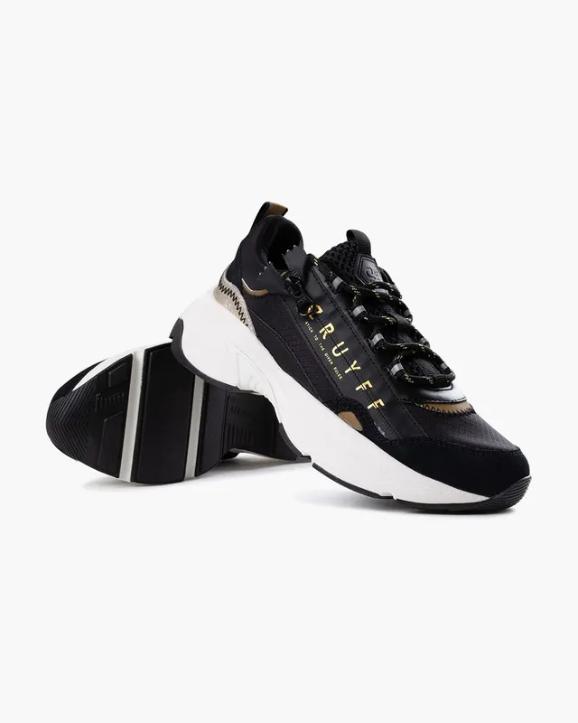 Cruyff June Sidezip Black/Gold (CC233941-960)
