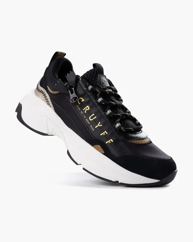 Cruyff June Sidezip Black/Gold (CC233941-960)