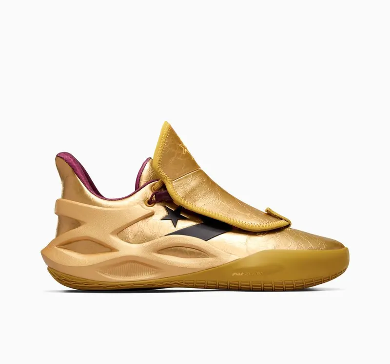 Converse Converse x Wonka All Star BB Trilliant CX Goud/velvet Brown/goud (A08158C)