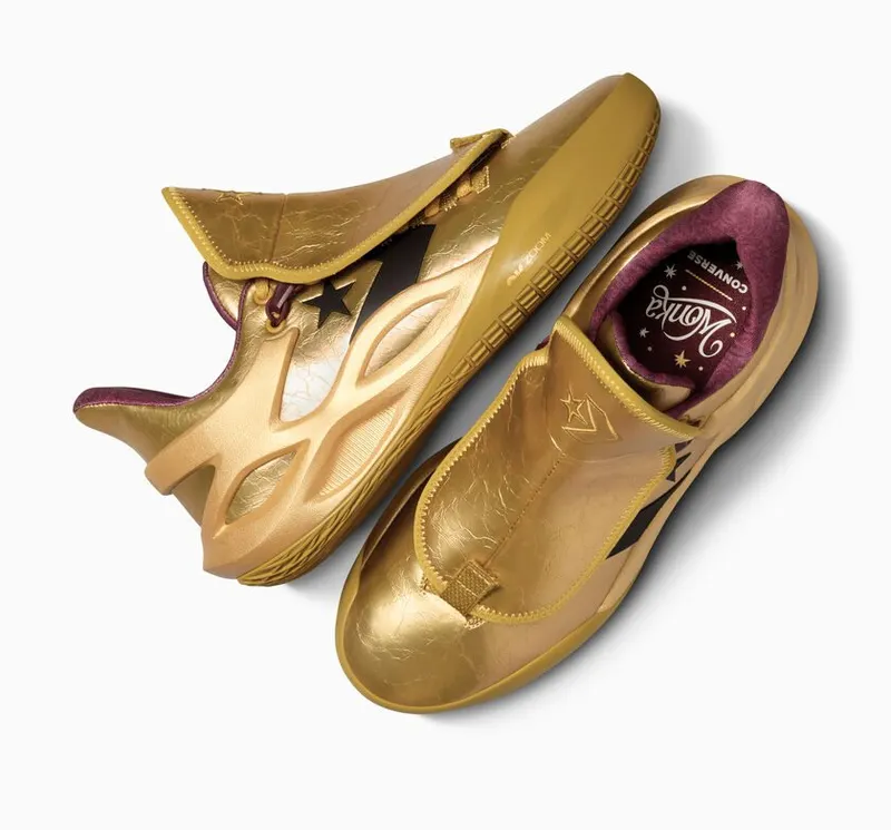 Converse Converse x Wonka All Star BB Trilliant CX Goud/velvet Brown/goud (A08158C)