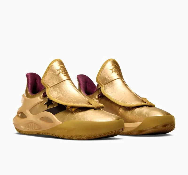 Converse Converse x Wonka All Star BB Trilliant CX Goud/velvet Brown/goud (A08158C)