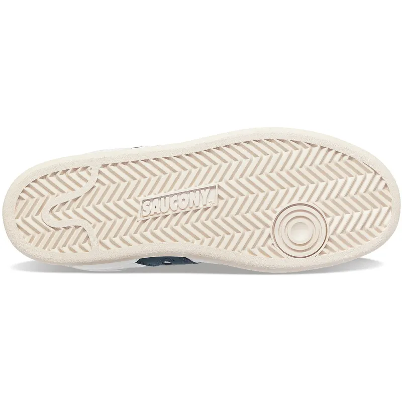 Saucony Jazz Court Premium White / White / Blue (S70671-1)