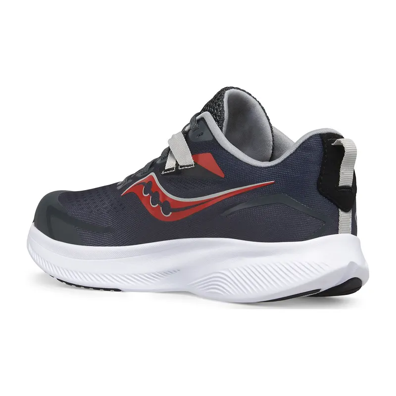 Saucony Ride 15 Sneaker Grey / Black / Red (SK267265)